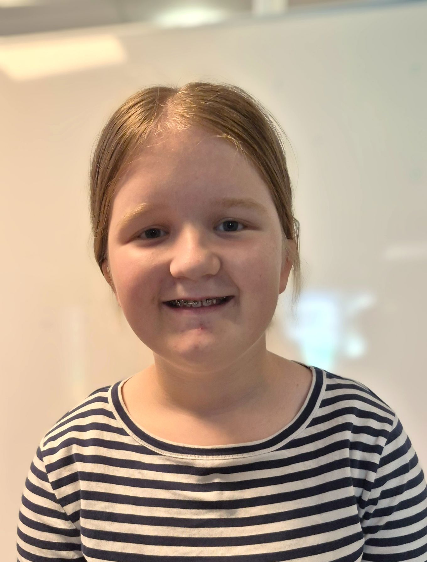 Foto: Agnes Hvaal-Solbakken En ung barn som smiler